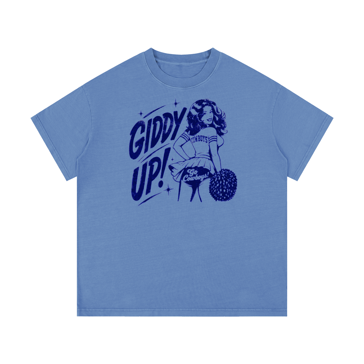 Giddy Up Partner Vintage Wash Cotton T-Shirt
