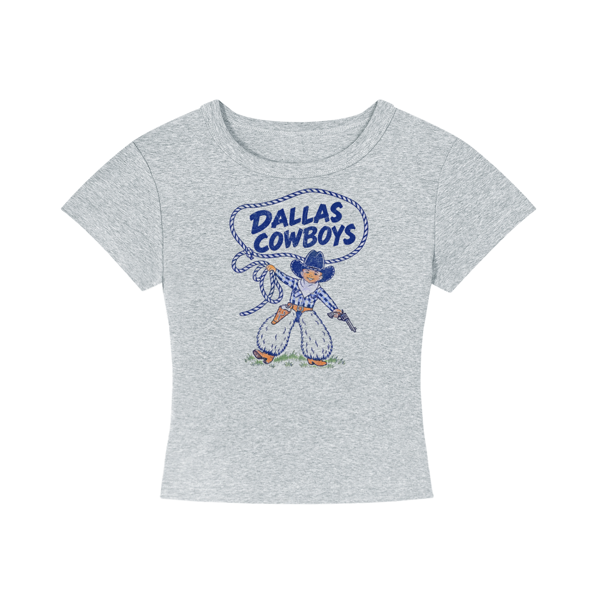 Howdy Lil Fella Women's Cropped T-Shirt