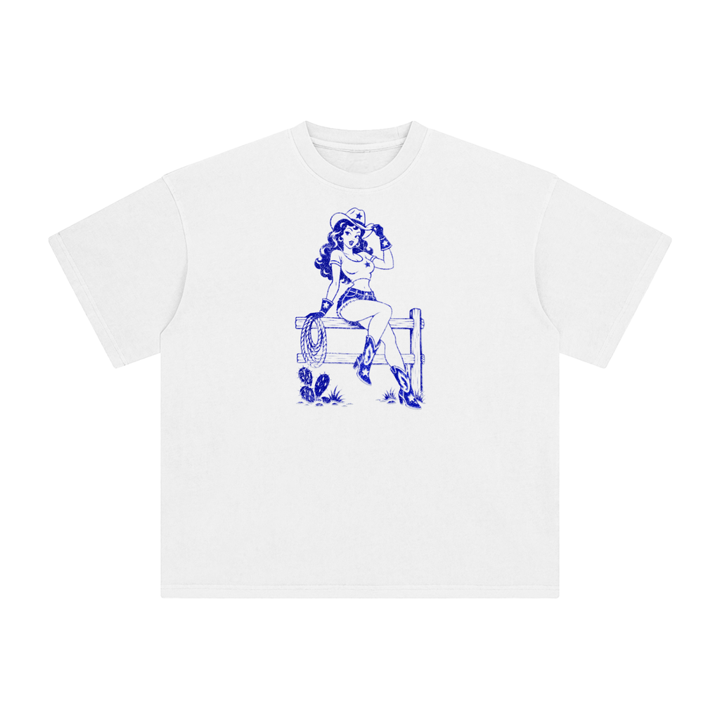 Howdy Babe Enzyme Washed T-Shirt