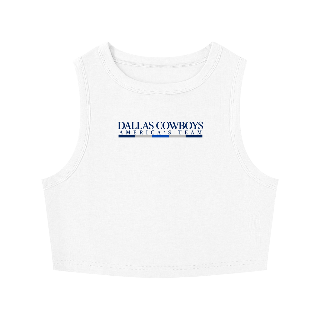 DC Athletics Women's Tight Crewneck Crop Tank Top