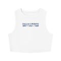 DC Athletics Women's Tight Crewneck Crop Tank Top
