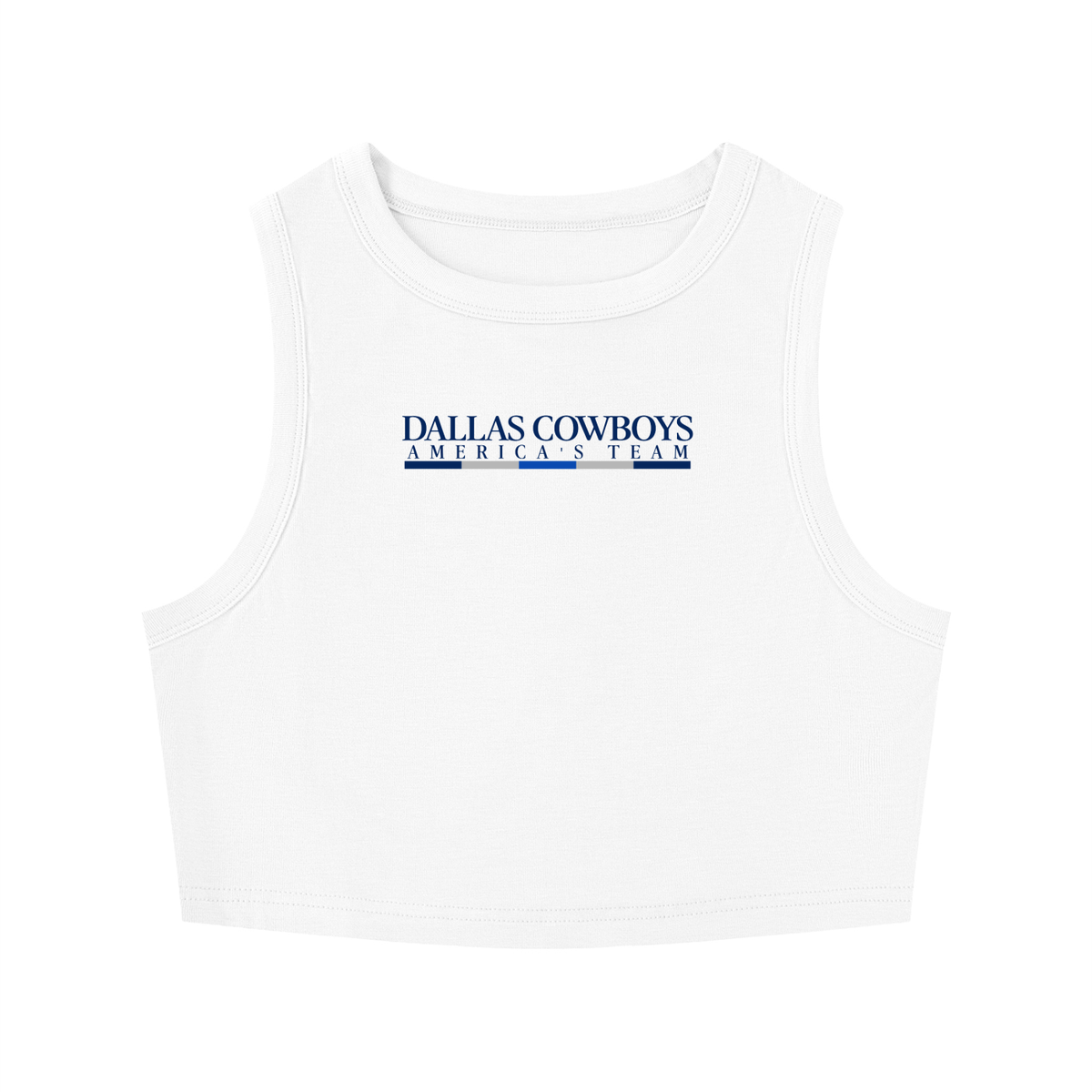 DC Athletics Women's Tight Crewneck Crop Tank Top