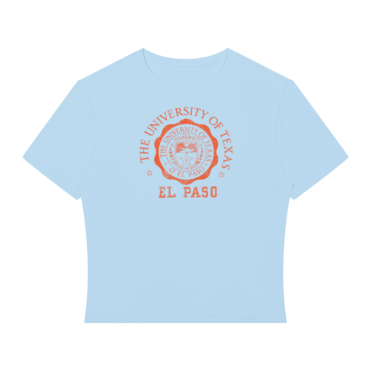 UTEP Medallion Performance Crop Tee