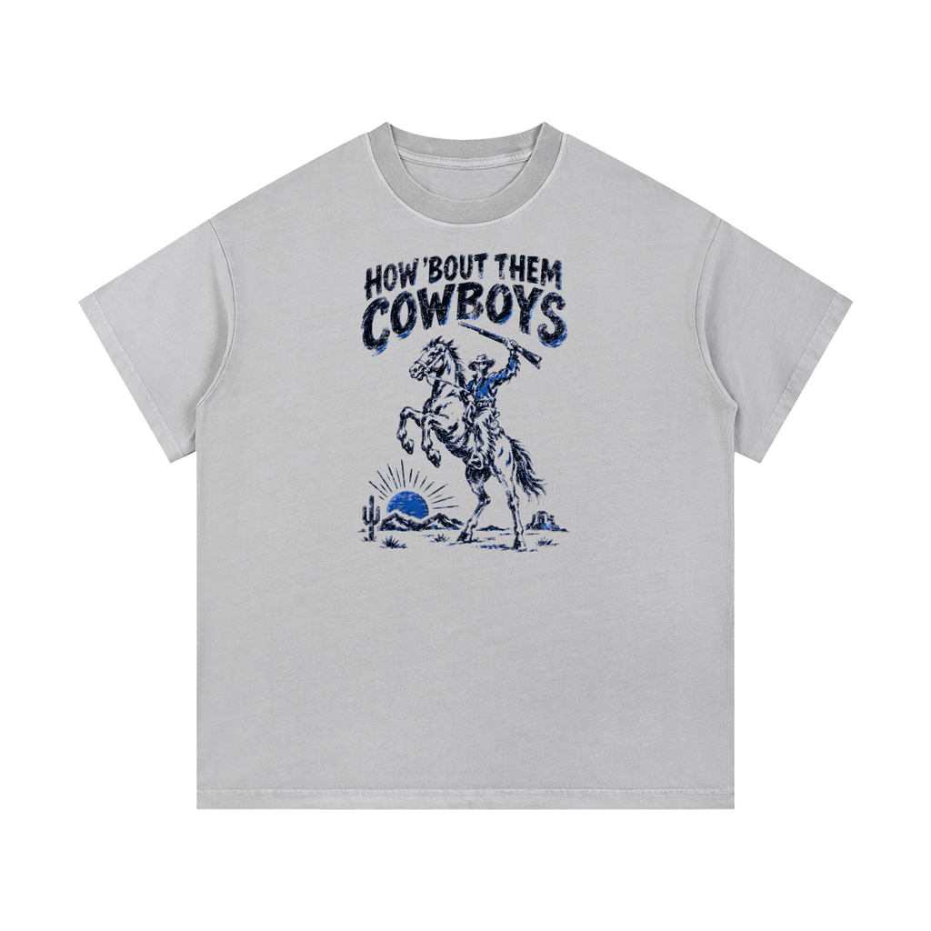 How bout them cowboys Vintage Wash Cotton T-Shirt