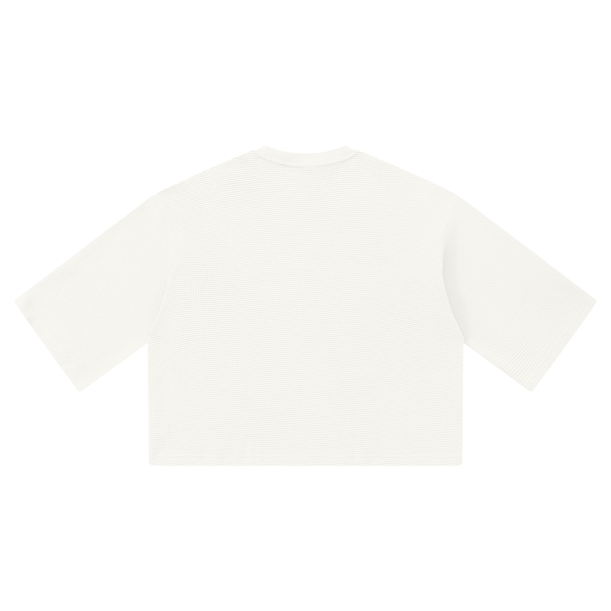 SGS Drop Shoulder Waffle Tee — product view 4