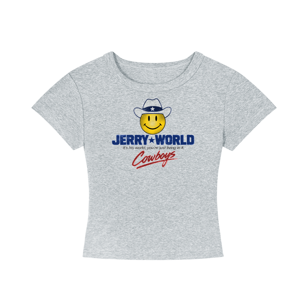 Jerry World Women's Cropped T-Shirt