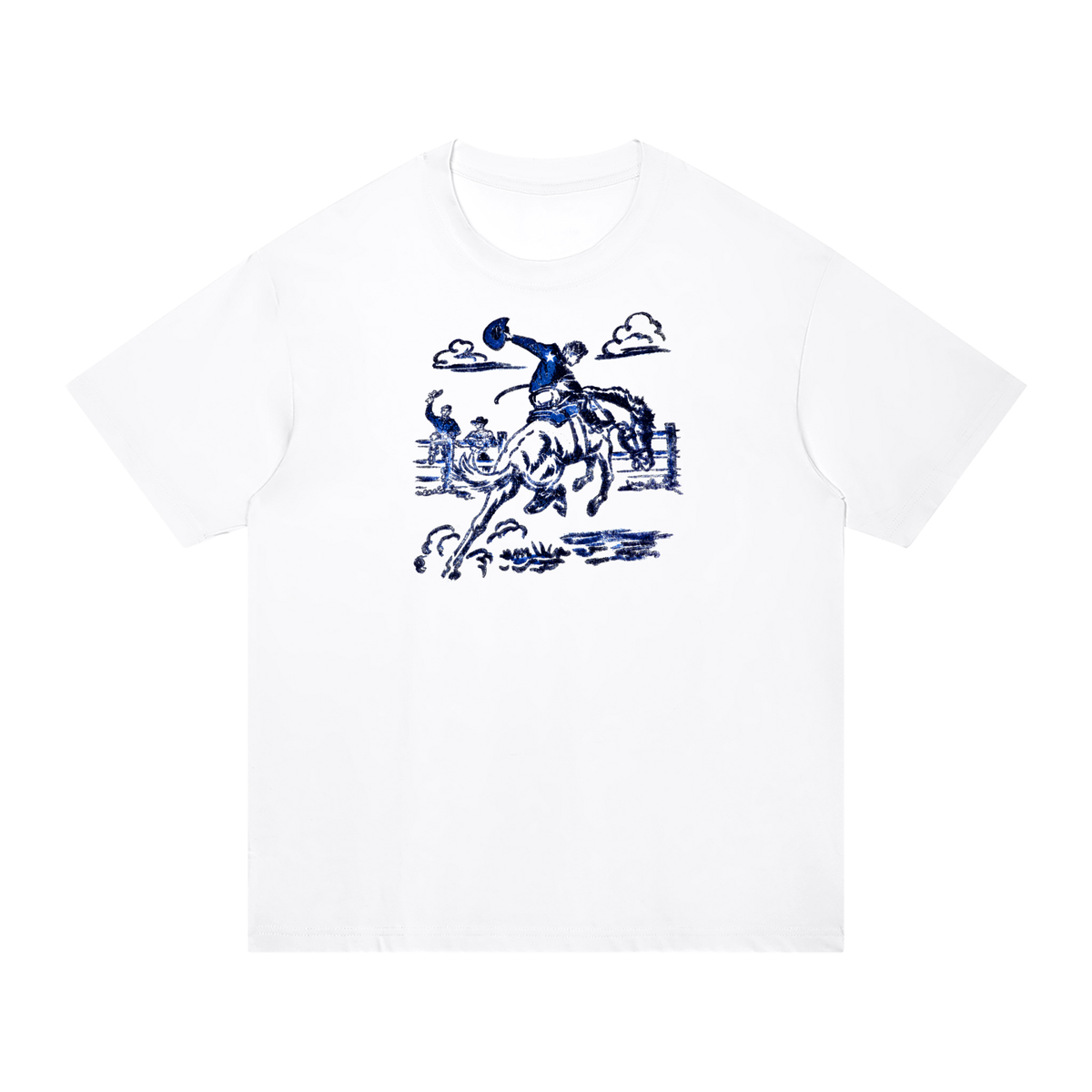 King of the Rodeo Unisex Regular Fit Cotton T-Shirt