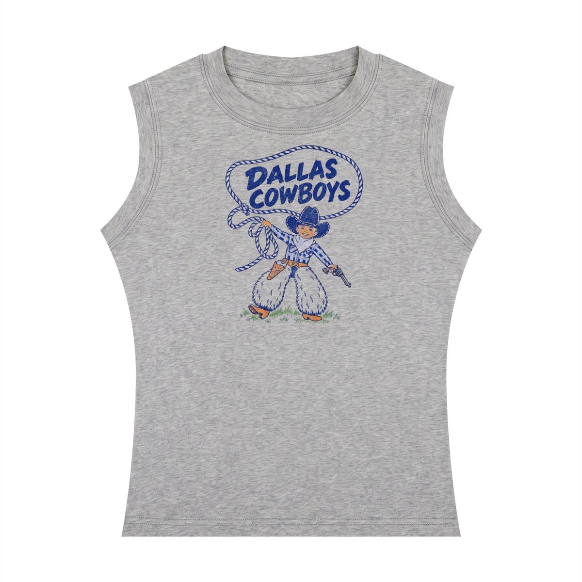 Howdy Lil Fella Women's Crewneck Tank Top