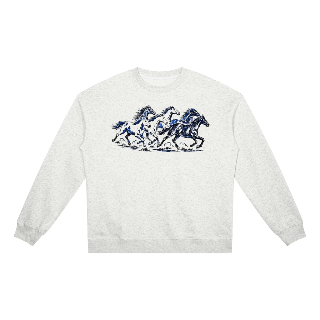 Wild Mustangs Unisex Heavyweight Crewneck Sweatshirt