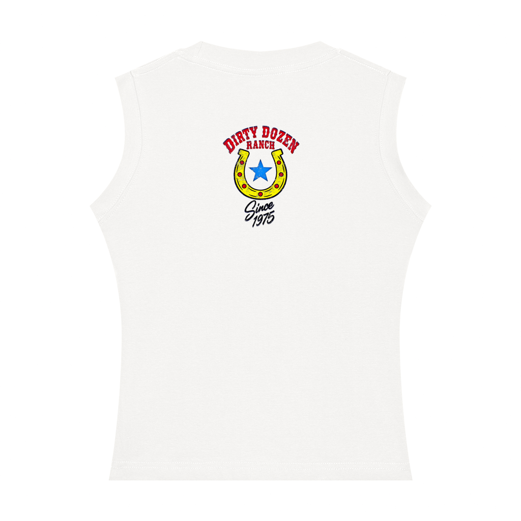 Dirty Dozen Ranch Est 75 Women's Crewneck Tank Top