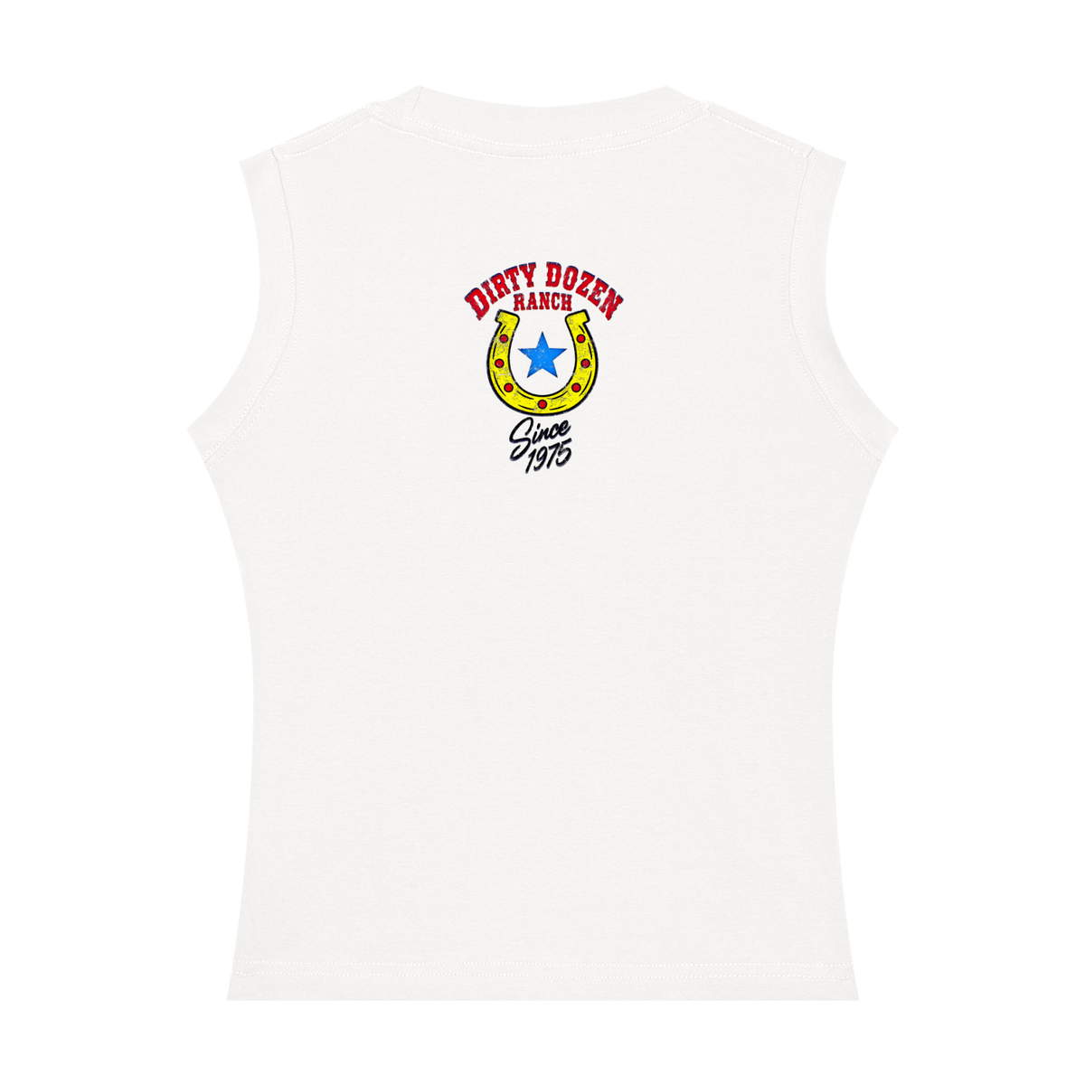 Dirty Dozen Ranch Est 75 Women's Crewneck Tank Top
