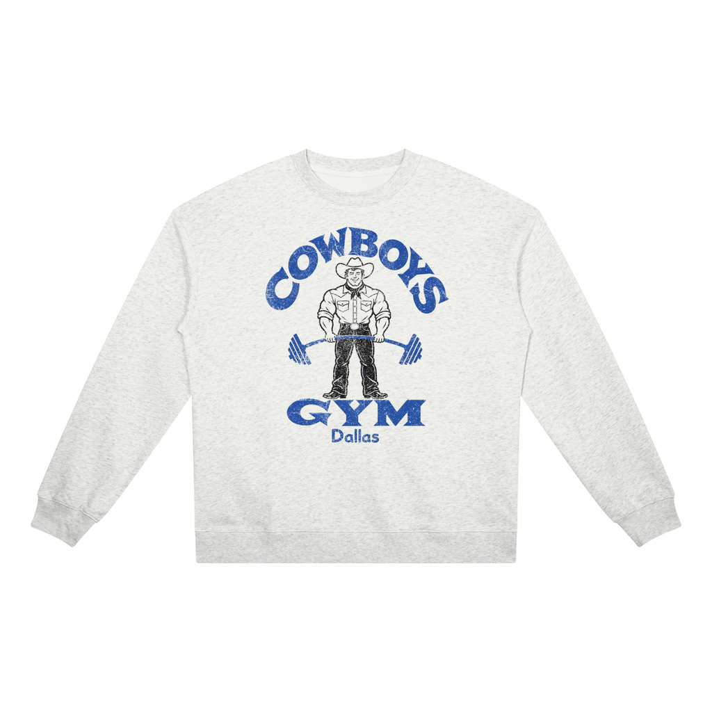 COWBOYS GYM Unisex Heavyweight Crewneck Sweatshirt