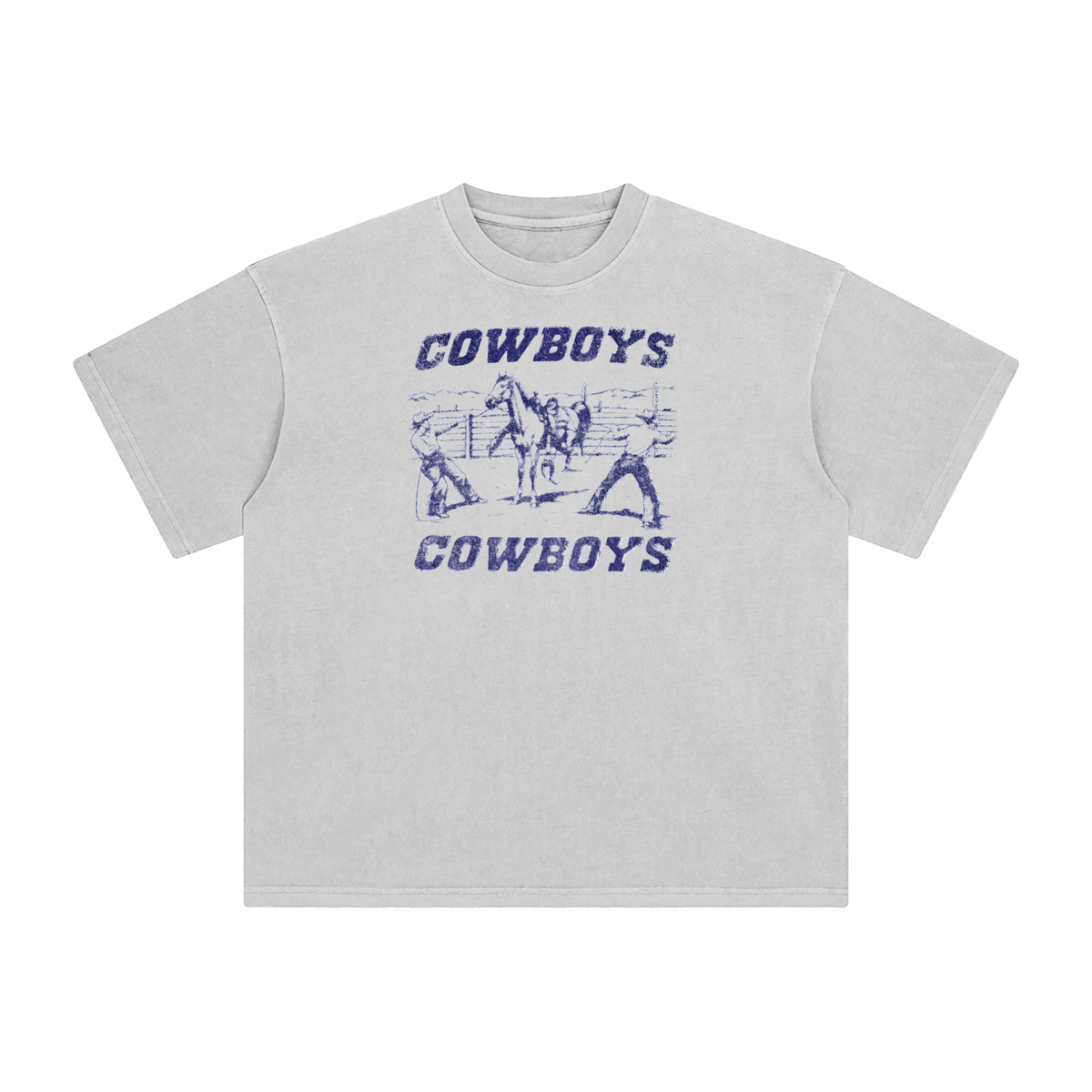 Bronco Bustin' Enzyme Washed T-Shirt