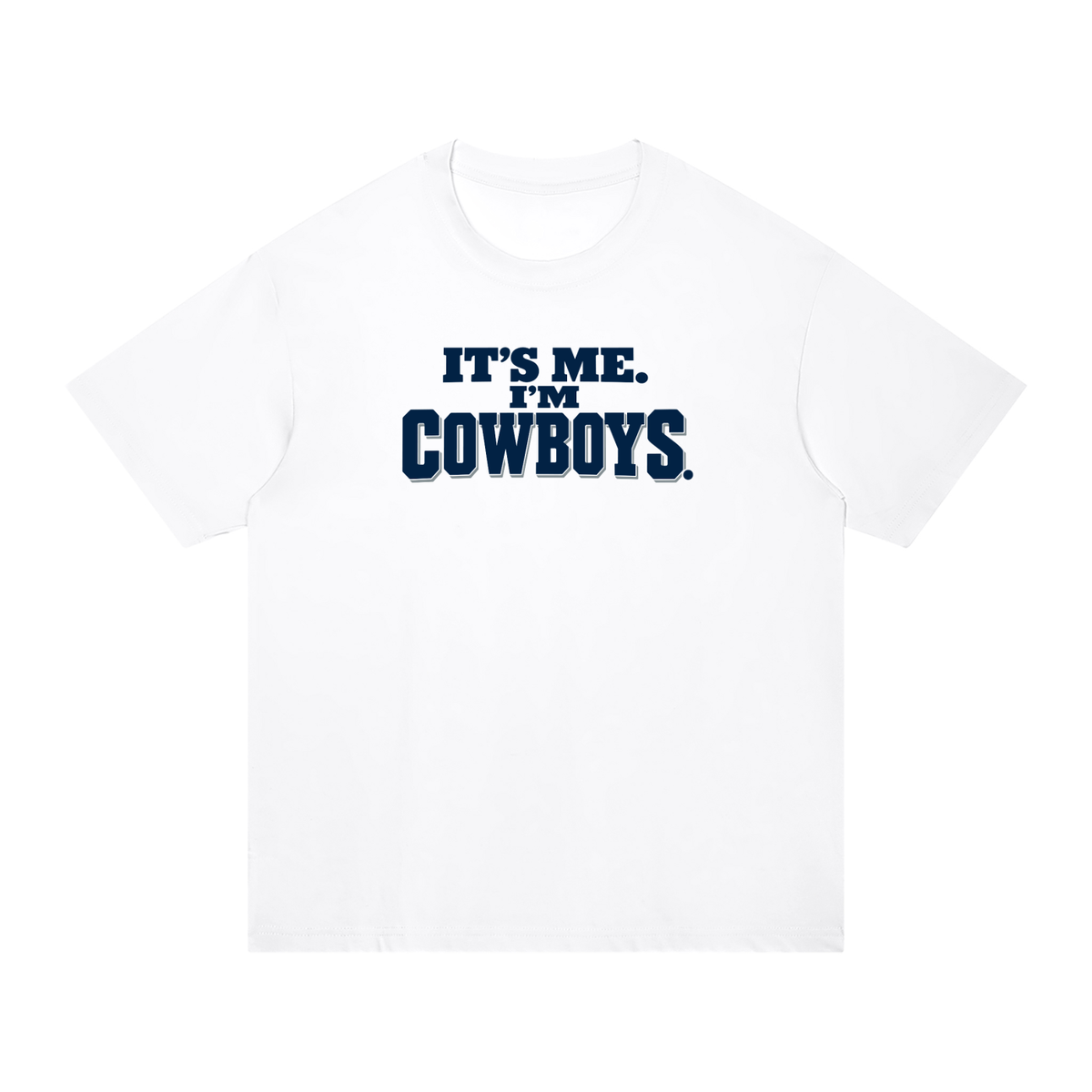It's me I'm Cowboys Unisex Regular Fit Cotton T-Shirt