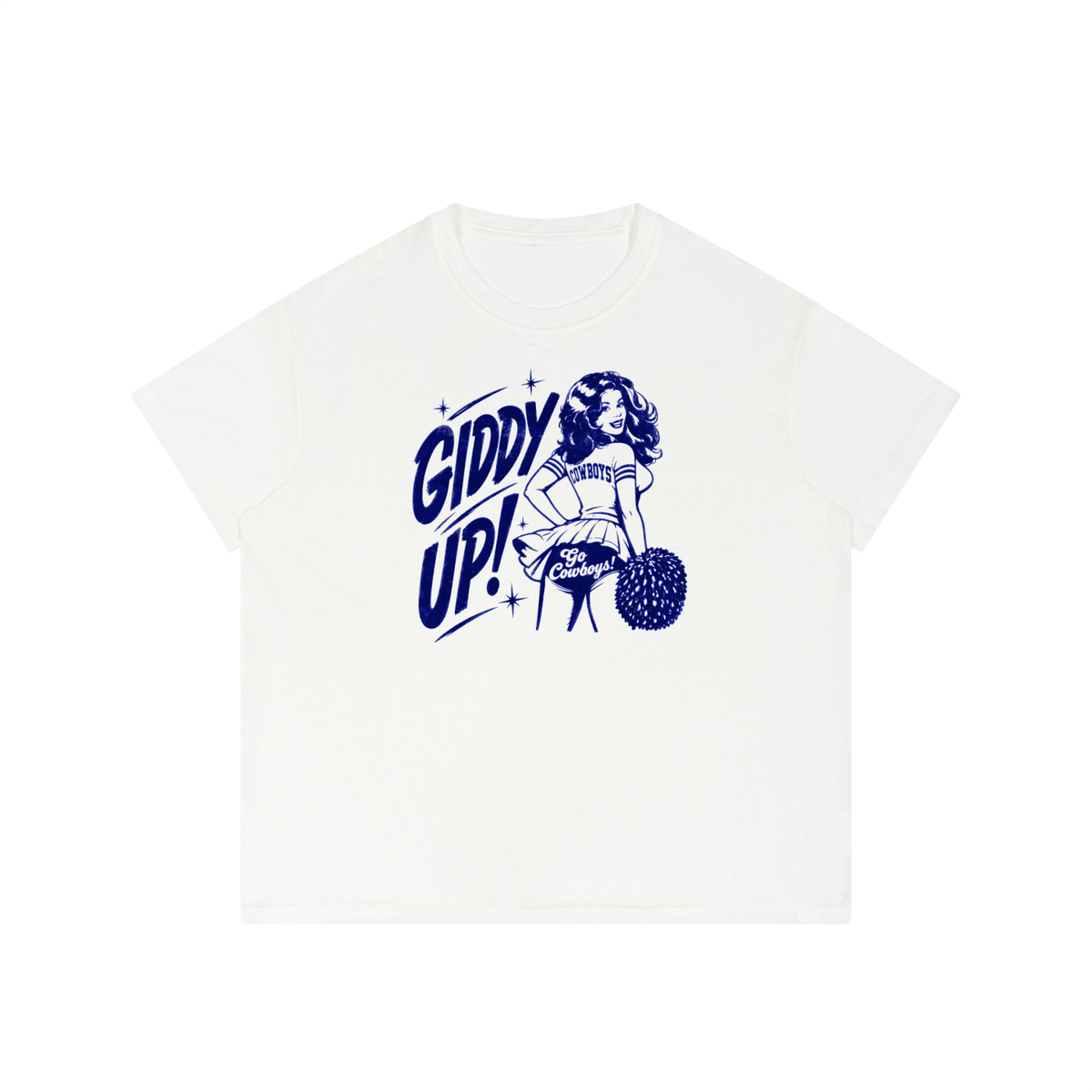Giddy Up Partner Men’s Sheer Lyocell Blend Boxy T-Shirt