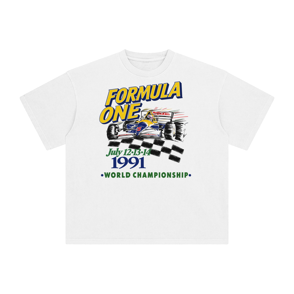 Formula One 1991 Replica — Enzyme-Washed Tee