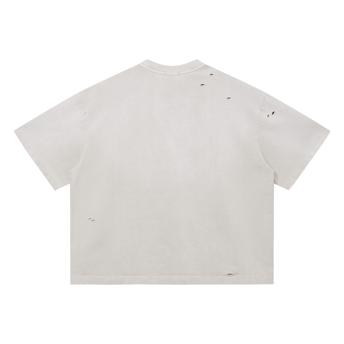 SGS Vintage Distressed Boxy Tee — product view 4