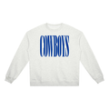 True Blue Unisex Heavyweight Crewneck Sweatshirt