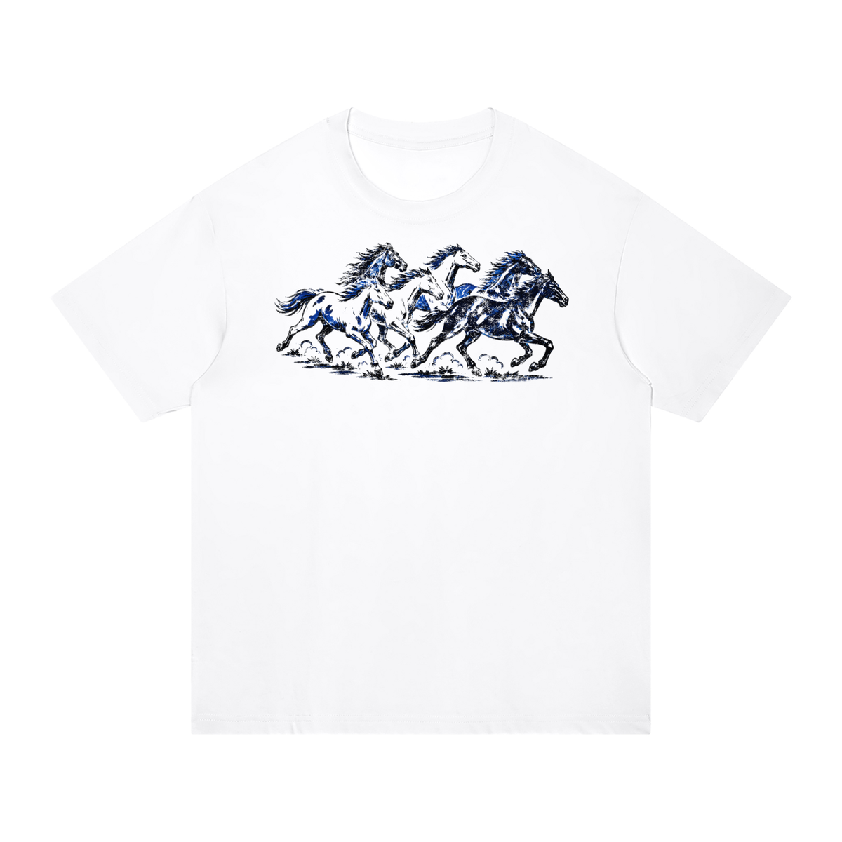 Runnin' Free Unisex Regular Fit Cotton T-Shirt