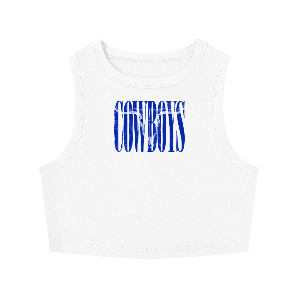 Dallas Standard Women's Tight Crewneck Crop Tank Top