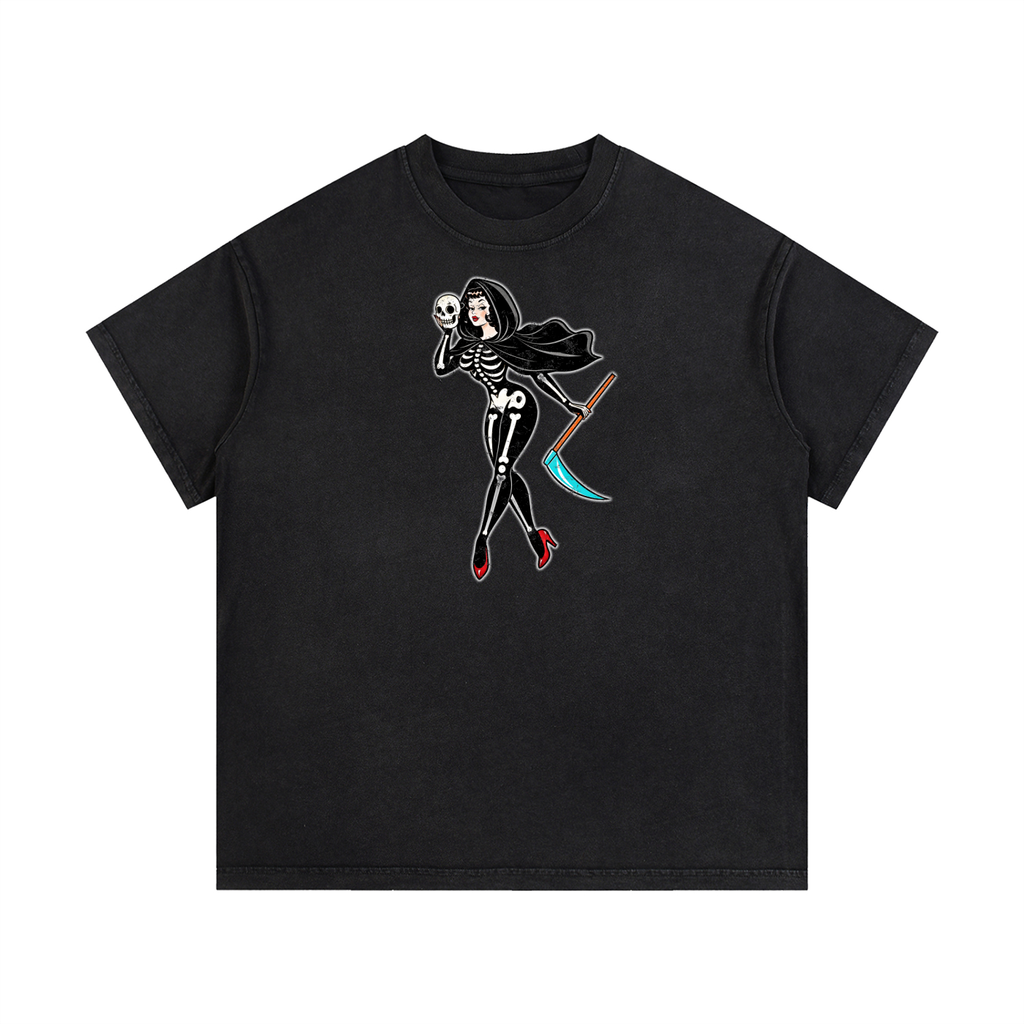 Miss Death Washed Tee