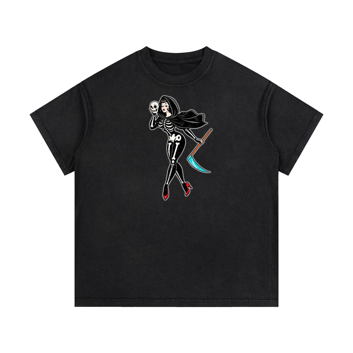 Miss Death Washed Tee