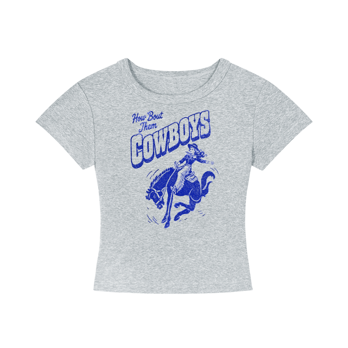 How bout them boys Women's Cropped T-Shirt