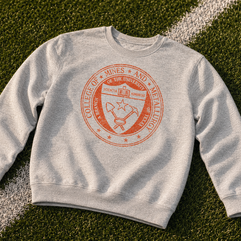 College of the Mines Oversized Crewneck