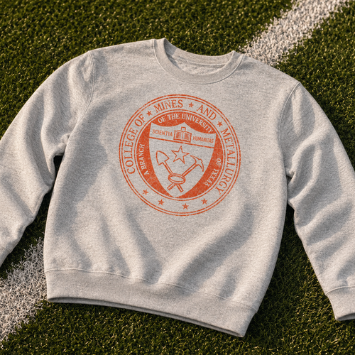 College of the Mines Oversized Crewneck