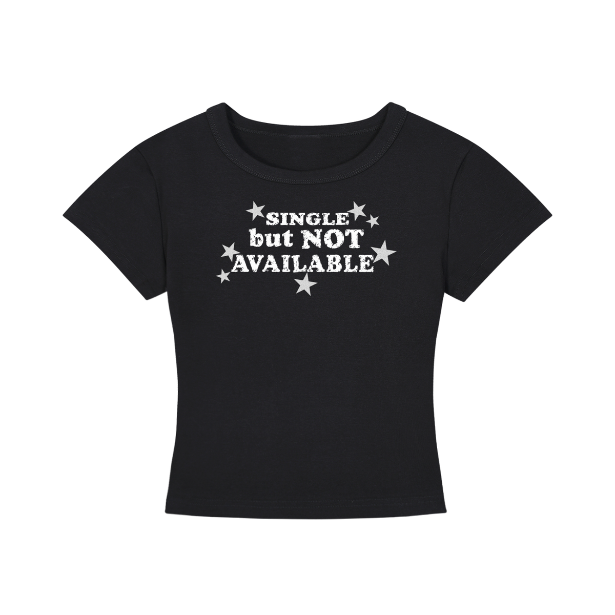 Feel It All Black Crop