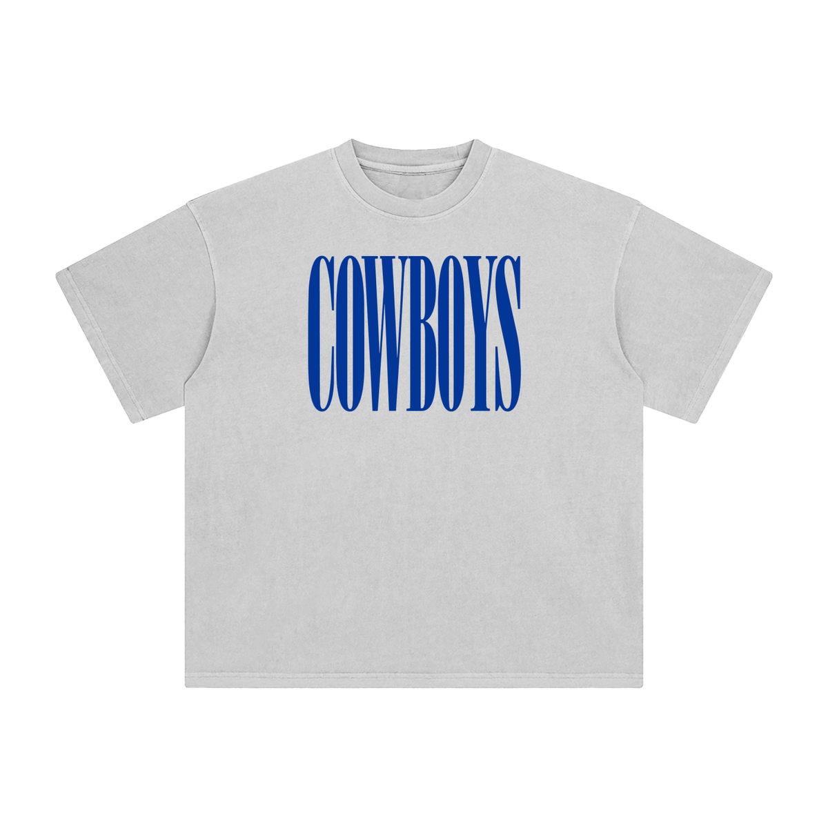 True Blue Enzyme Washed T-Shirt