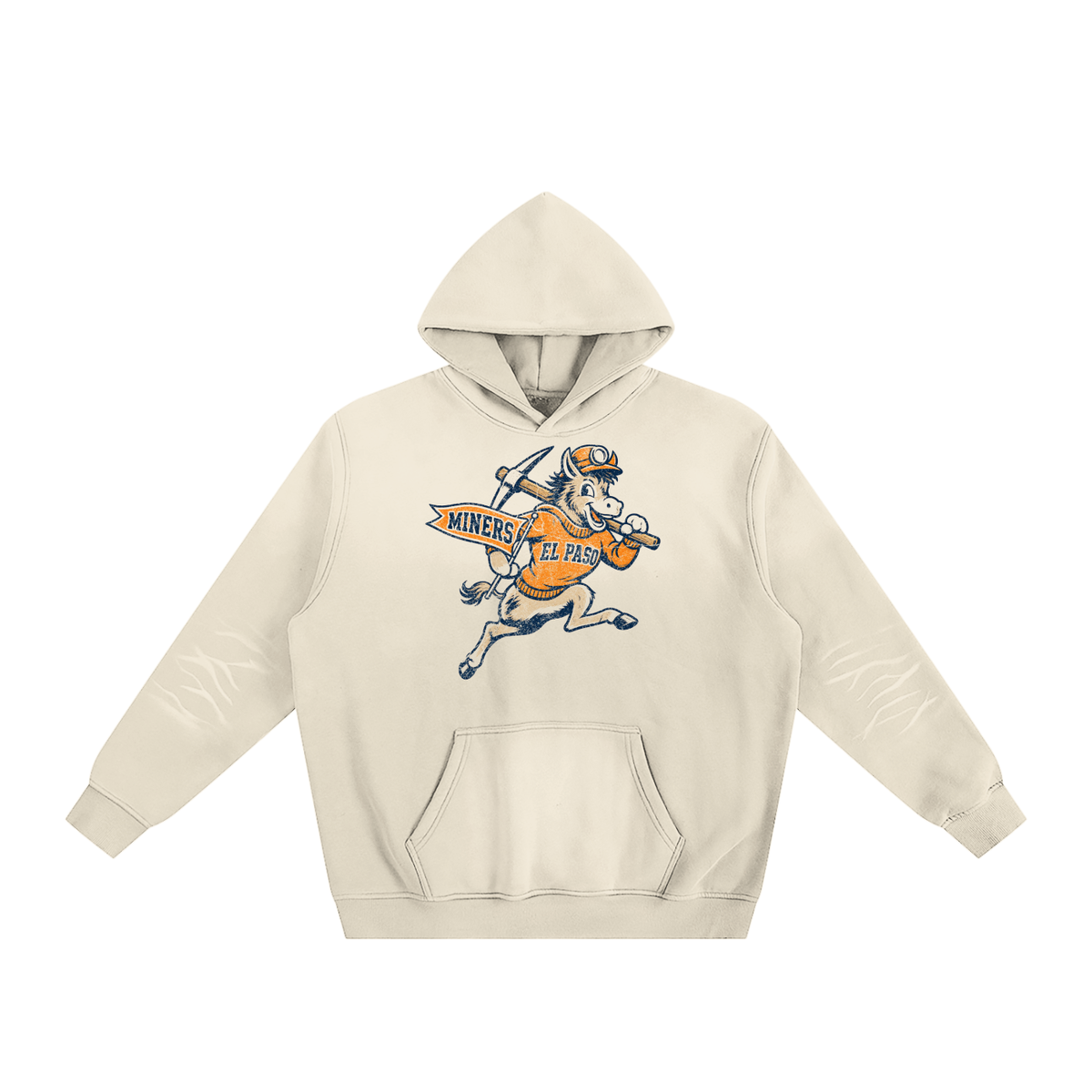 Nugget the Burro Classico Sunfade Fleece Hoodie