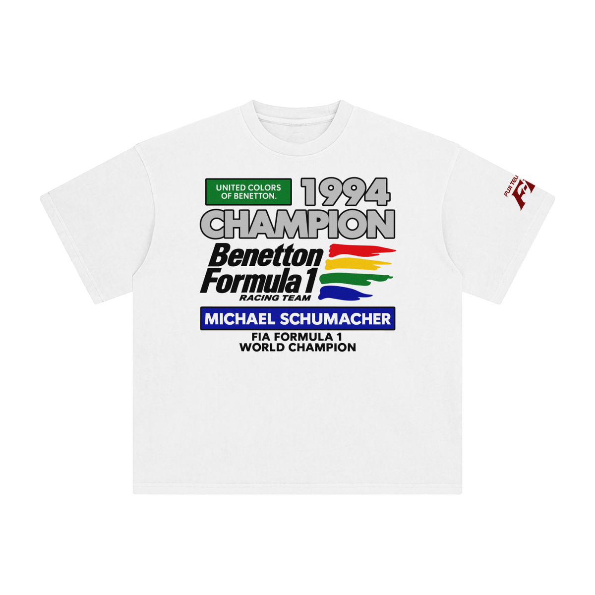 Benetton 1994 Replica — Enzyme-Washed Tee