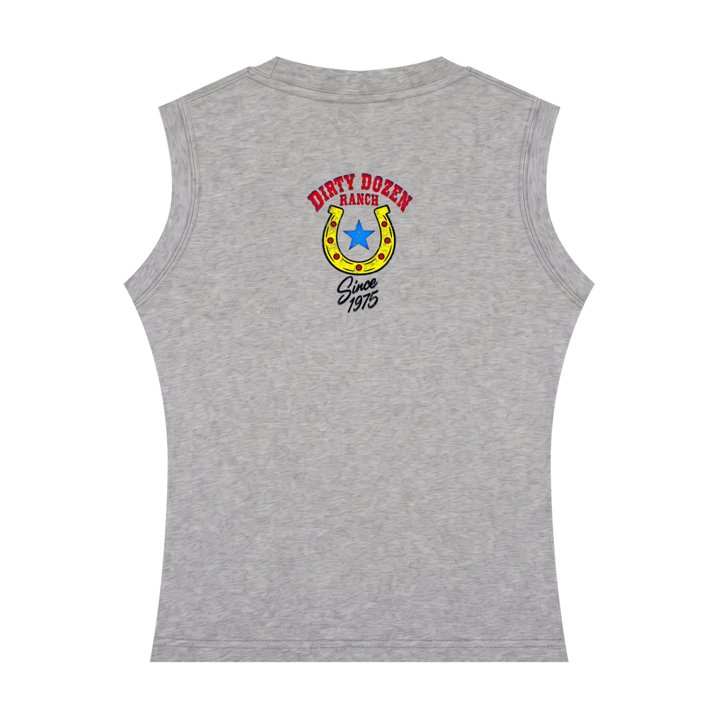 Dirty Dozen Ranch Est 75 Women's Crewneck Tank Top