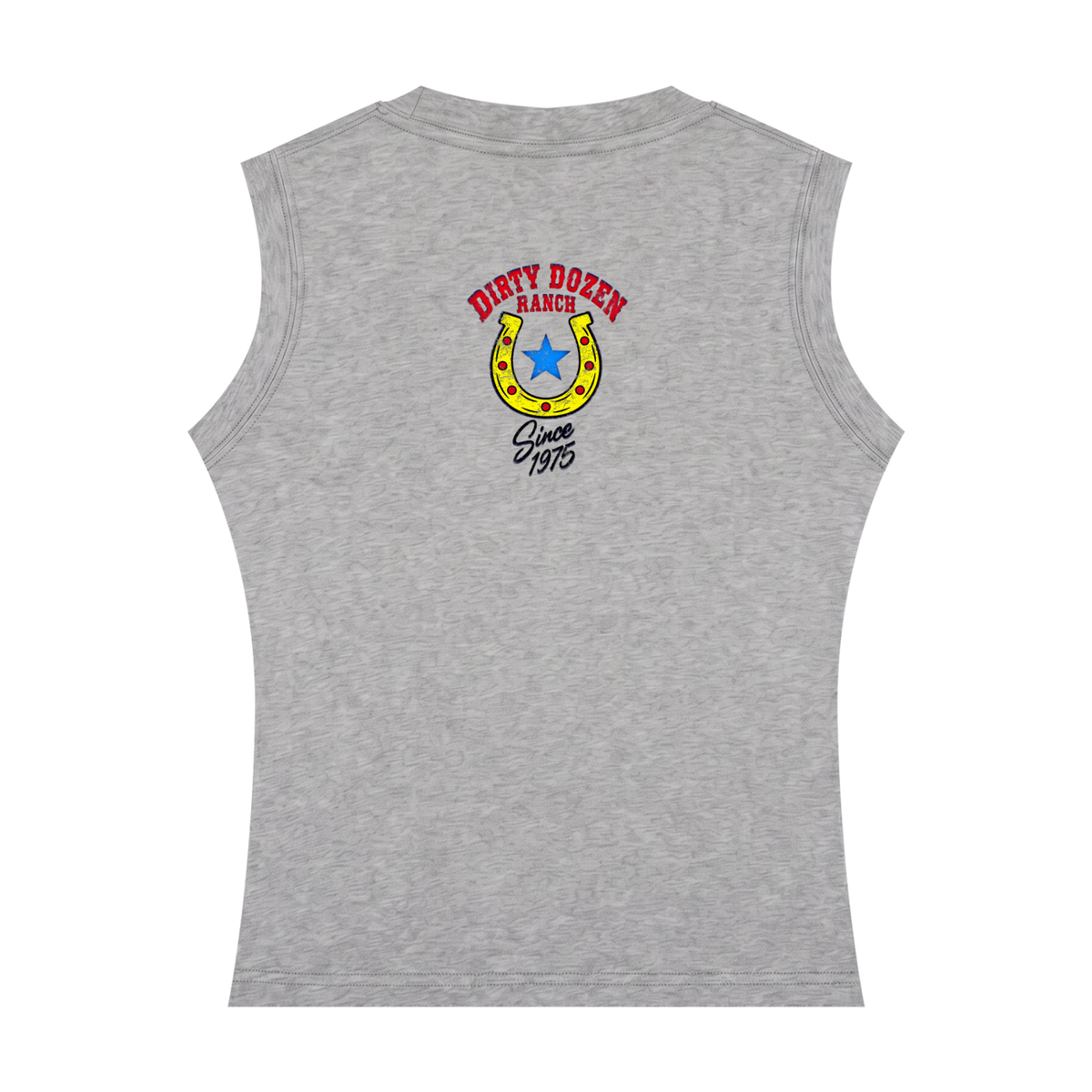 Dirty Dozen Ranch Est 75 Women's Crewneck Tank Top