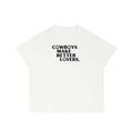 Cowboys make better lovers Men’s Sheer Lyocell Blend Boxy T-Shirt