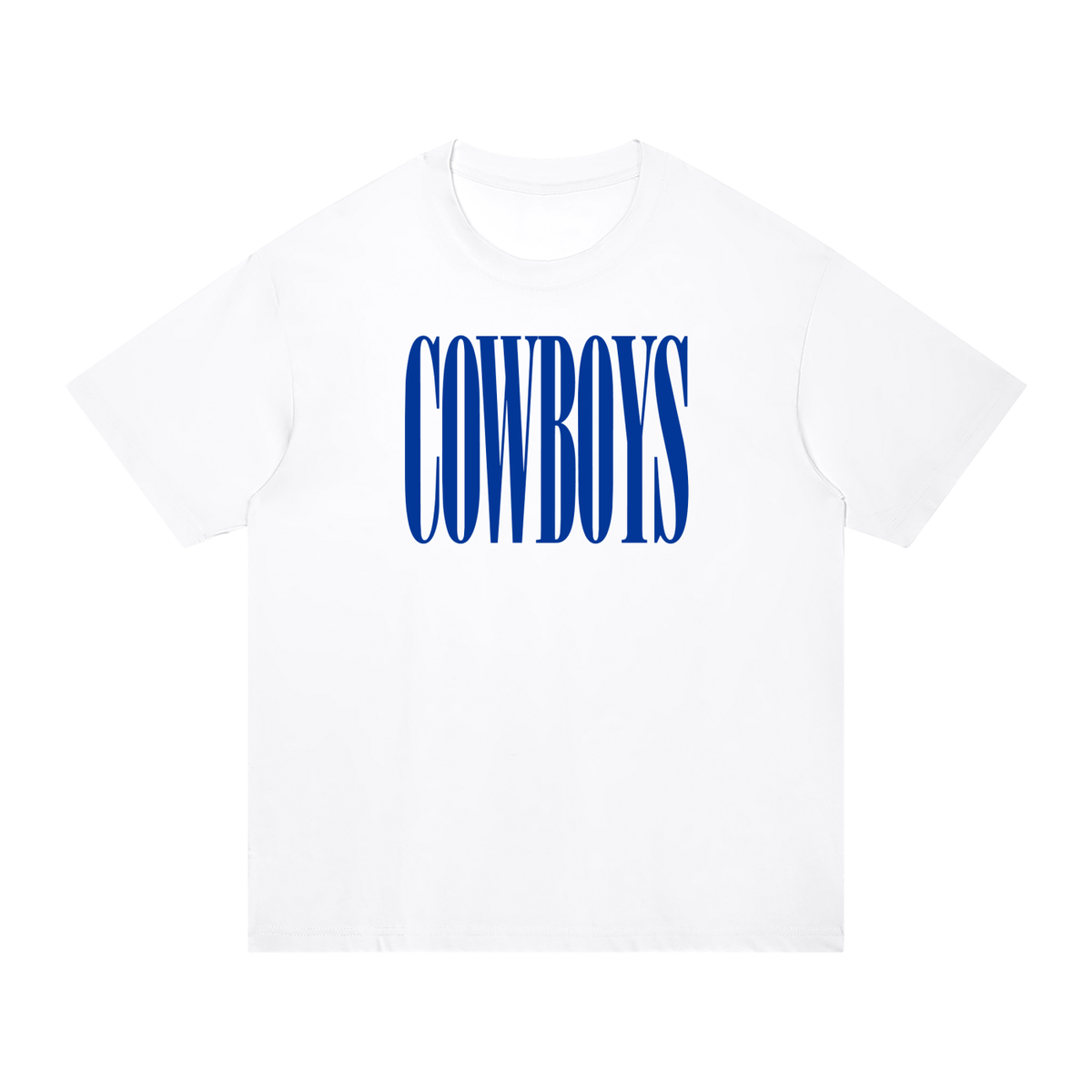 True Blue Unisex Regular Fit Cotton T-Shirt