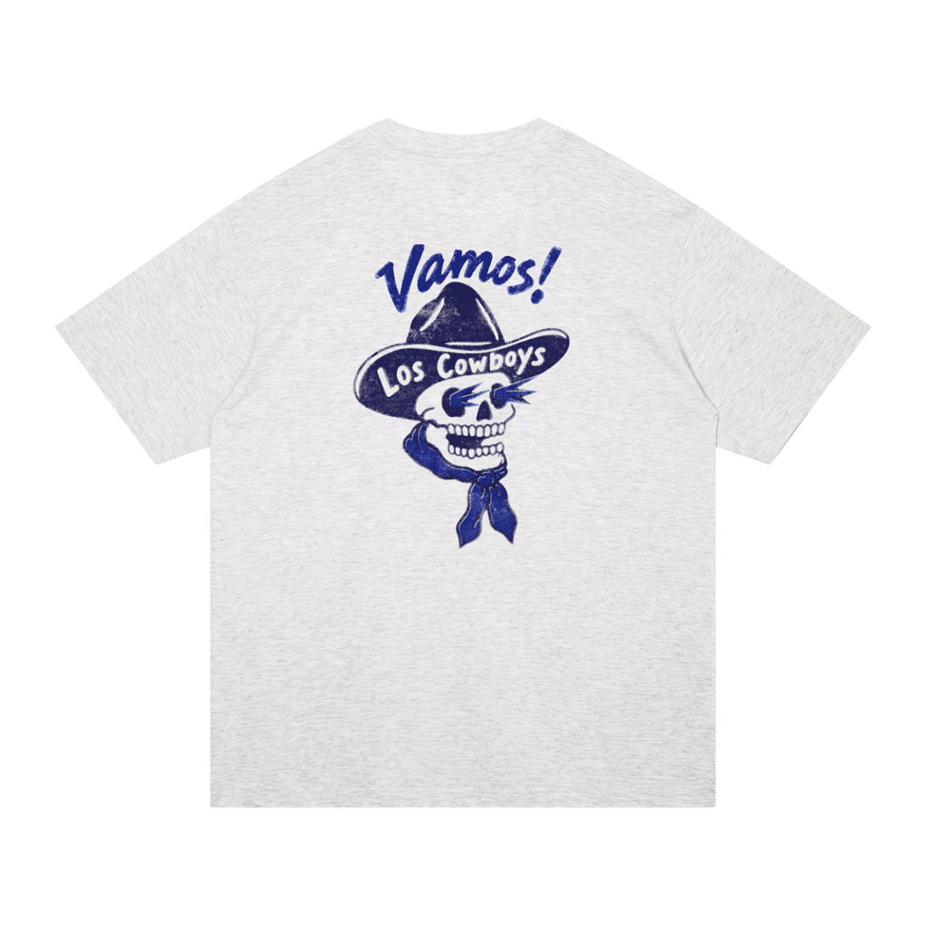 Vamos Cowboys Unisex Regular Fit Cotton T-Shirt