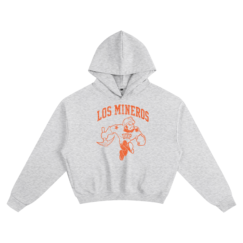 Los Mineros Cropped Hoodie