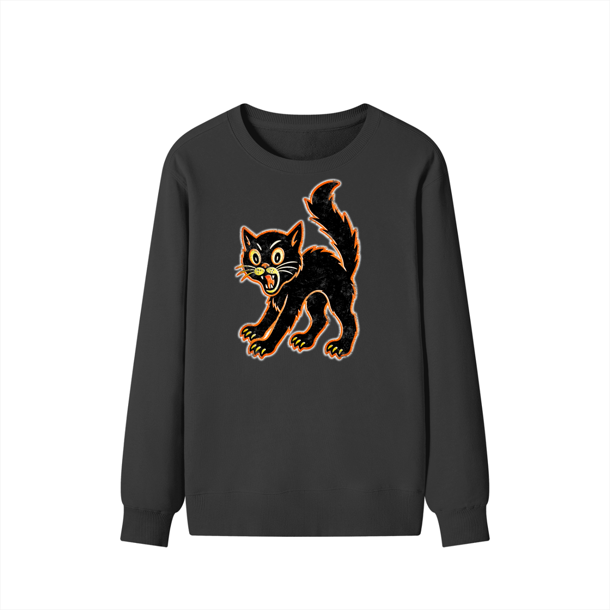 Black Cat Sweatshirt