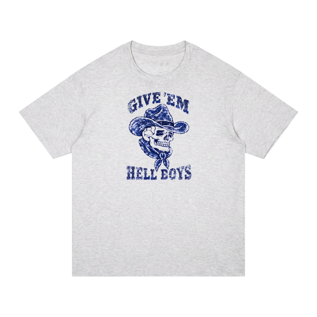 Give 'em hell boys Unisex Regular Fit Cotton T-Shirt