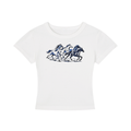 Runnin' Free Women's Cropped T-Shirt