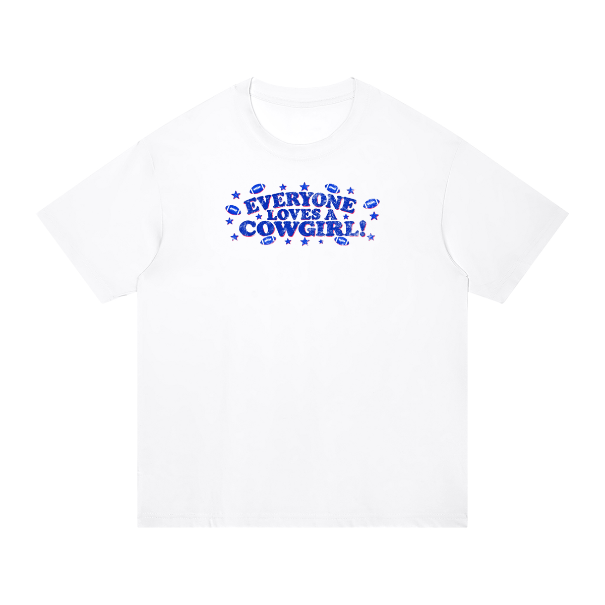 Everyone loves a cowgirl Unisex Regular Fit Cotton T-Shirt