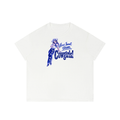 How bout them boys  Sheer Lyocell Blend Boxy T-Shirt
