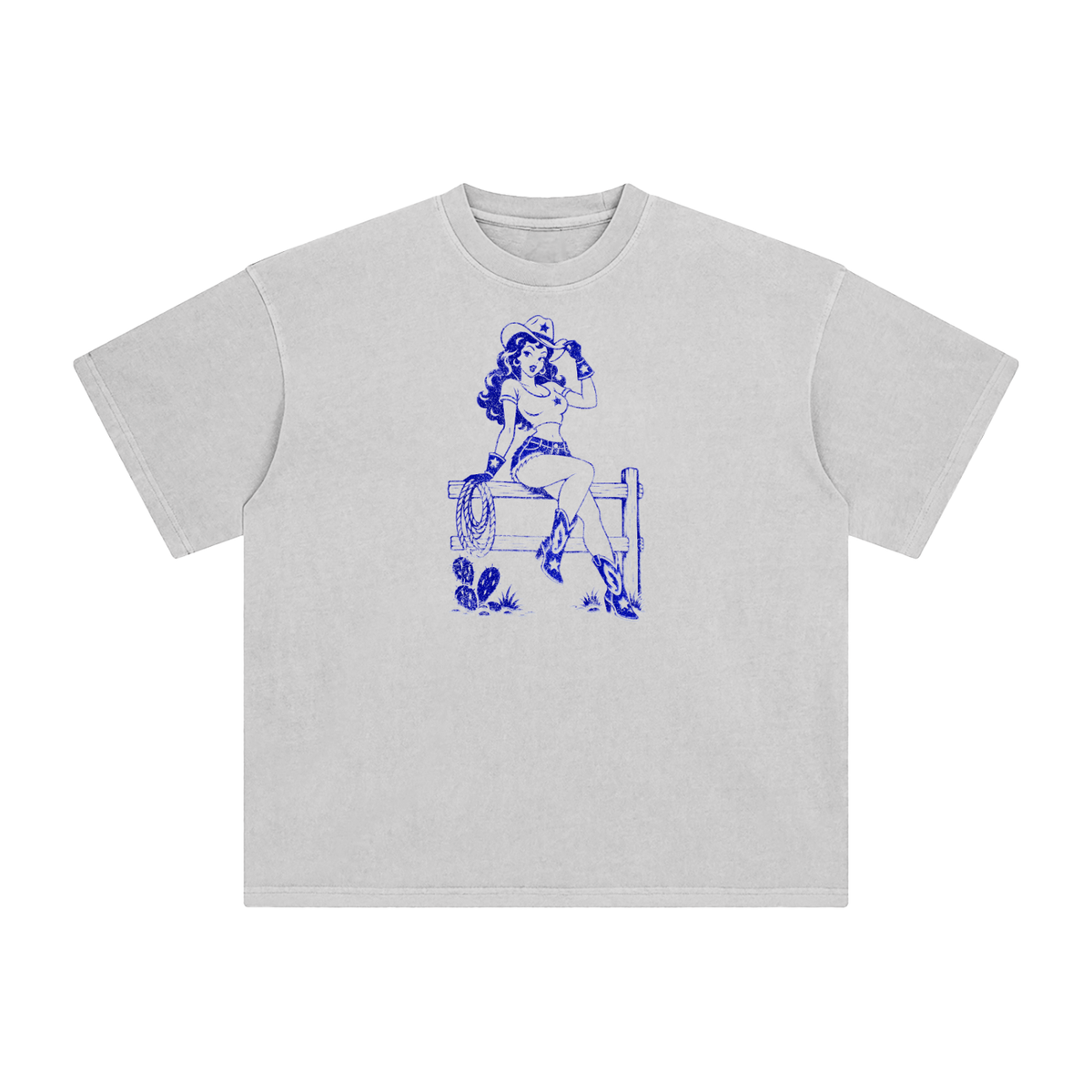 Howdy Babe Enzyme Washed T-Shirt