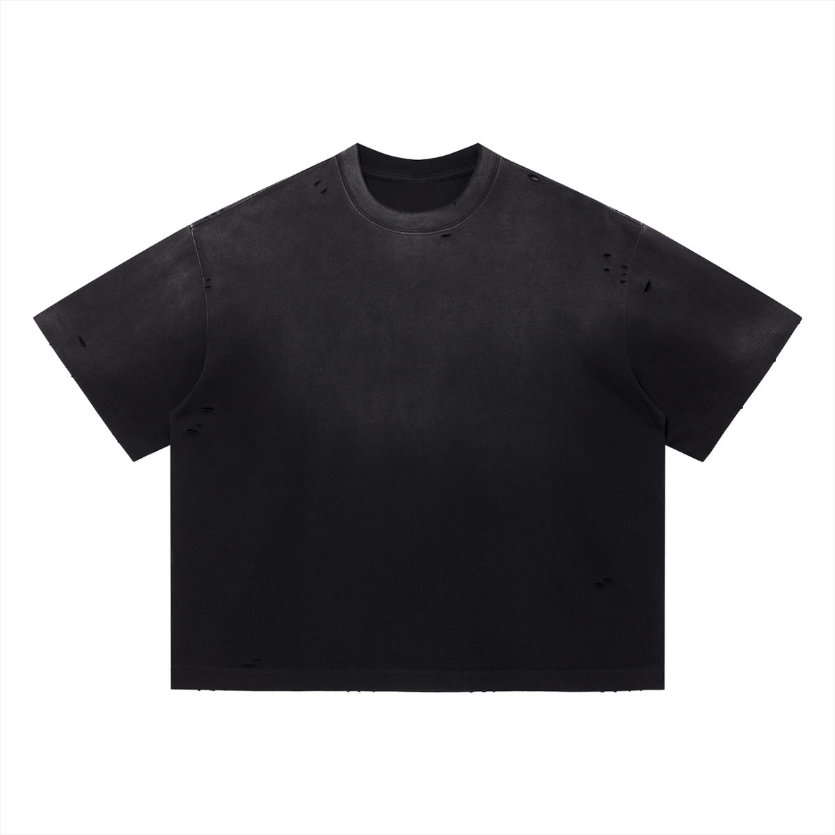 SGS Vintage Distressed Boxy Tee — product view 1