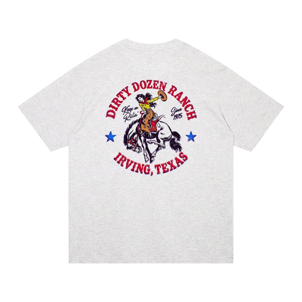 Dirty Dozen Ranch Est 75 Unisex Regular Fit Cotton T-Shirt