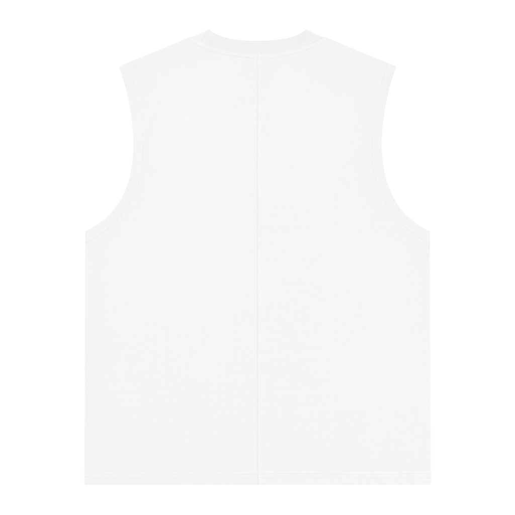 Cotton Crewneck Tank — product view 4