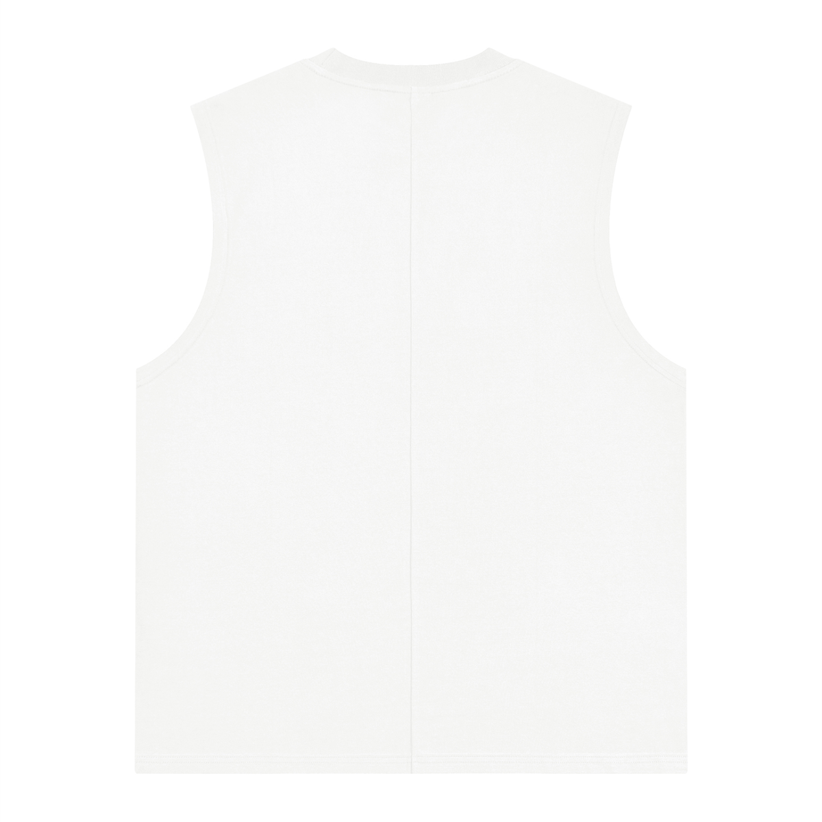 Cotton Crewneck Tank — product view 4