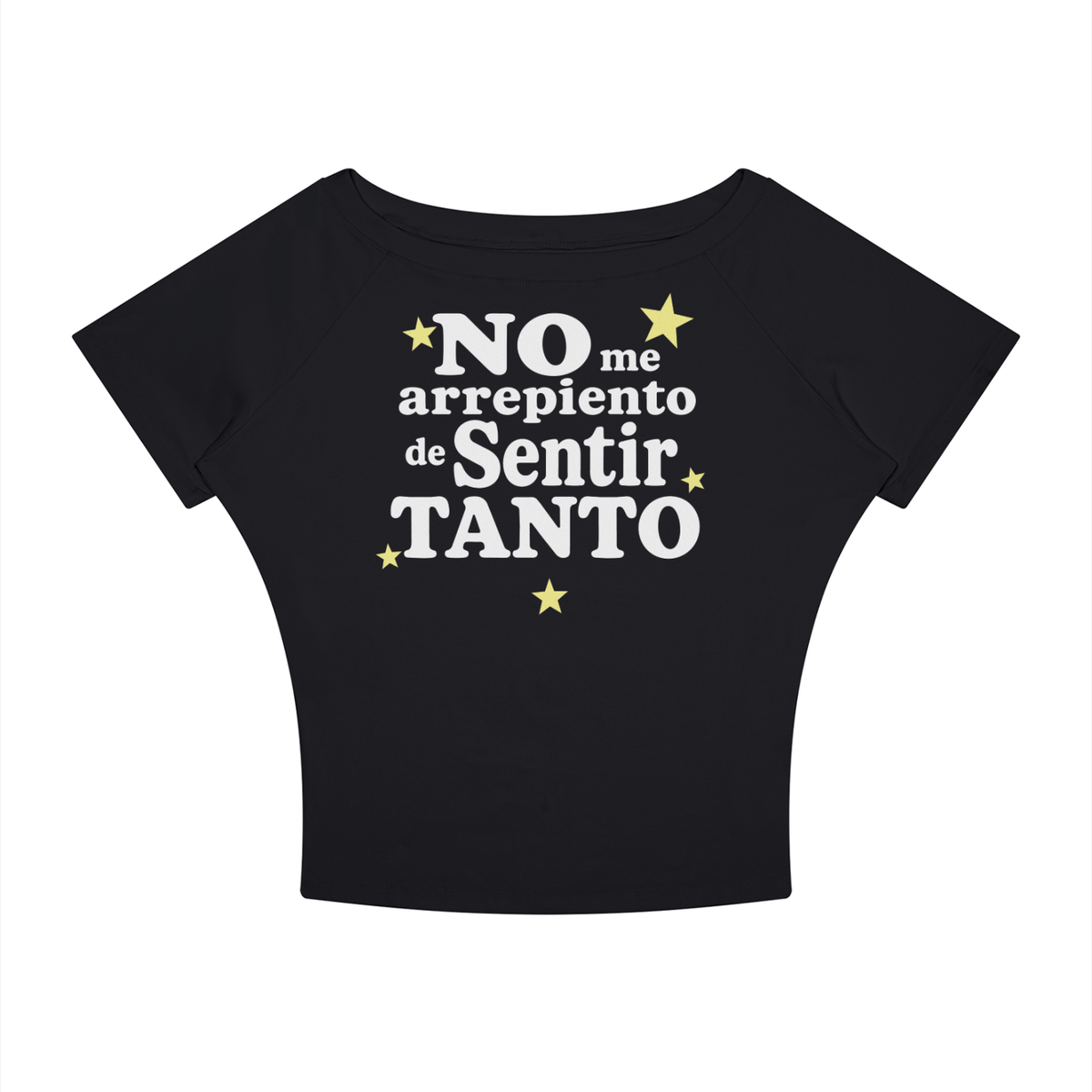 Feel It All Black Boatneck